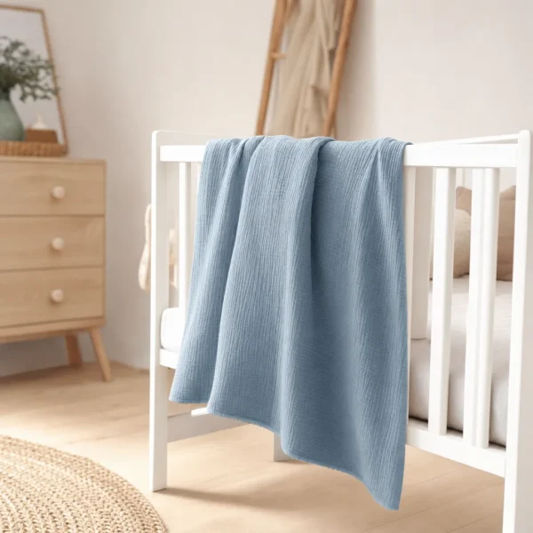 Kocyk muślinowy dwuwarstwowy